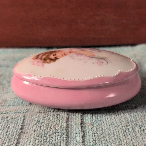 Antique Limoges Trinket Jewelry Box